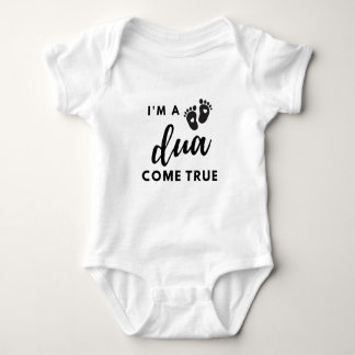 I'm a Dua Come True Muslim Baby clothes Baby Bodysuit