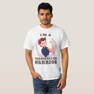 I'm a Fibromyalgia Warrior FM Awareness Gift Gift T-Shirt