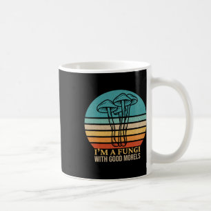 I'm A Fungi Funny Morel Mushroom Foraging Fungi Hu Coffee Mug