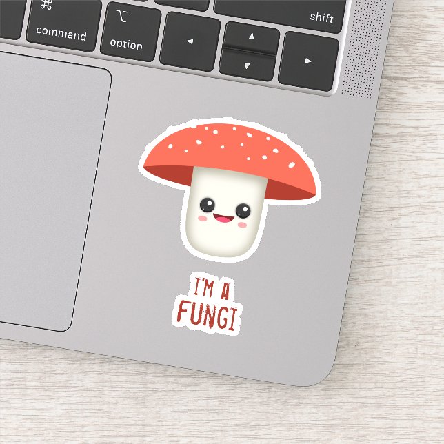 I'm a fungi sticker (Detail)
