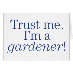 I'm a Gardener Cards