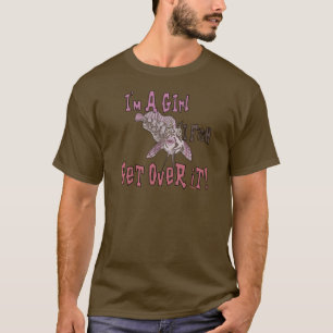 I'm a Girl  I Fish Get Over it T-Shirt