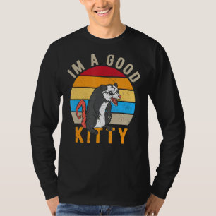 Im A Good Kitty Possum Costume Opossum T-Shirt