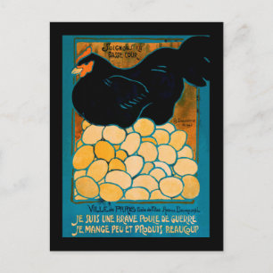 I'm a Good War Hen Postcard