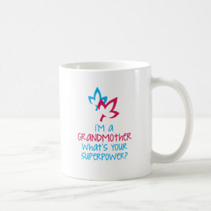 I'm A Grandmother What's Your Superpower? Coffee Mug