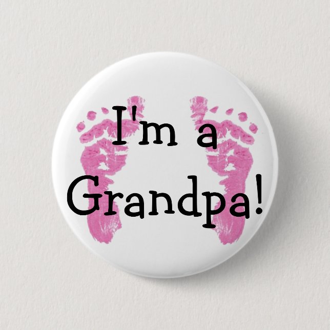 I'm a Grandpa! Button (Front)