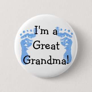 I'm a Great Grandma! Pinback Button
