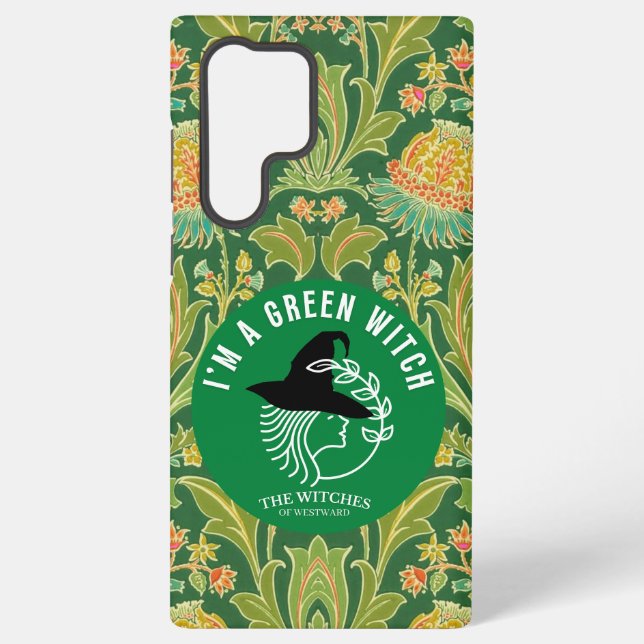 I'm A Green Witch! Samsung Galaxy Case (Back)