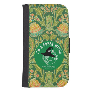 I'm A Green Witch! Galaxy S4 Wallet Case