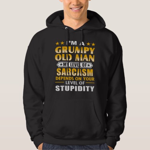Im A Grumpy Old Man Father Day Hoodie