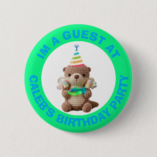 I'm a Guest | Birthday Party Identification Button