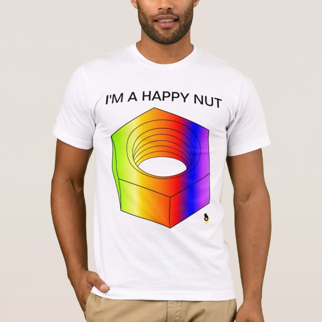 I'm a Happy Nut Shirt (Front)