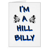 I'm a hillbilly (Front)