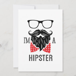 I'm a Hipster Invitation
