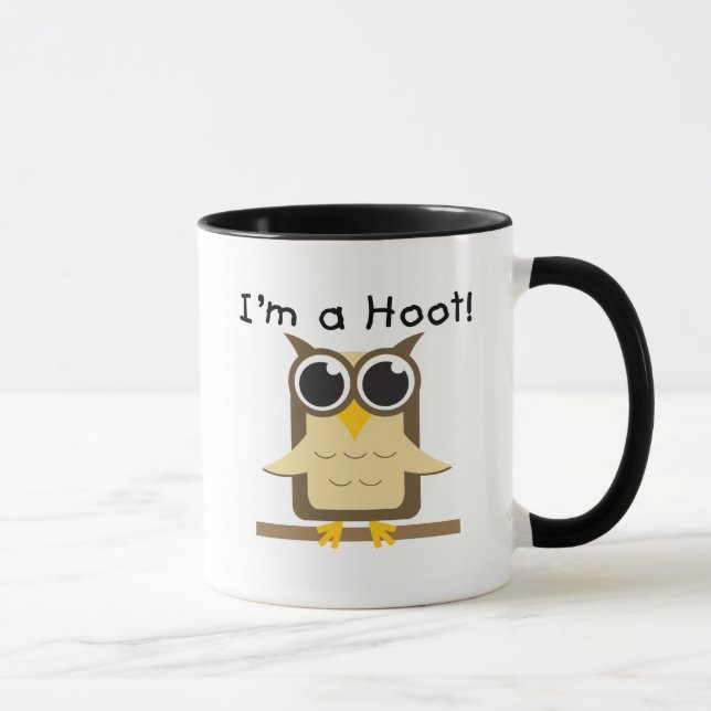 I'm a Hoot T-shirts and Gifts Mug (Right)