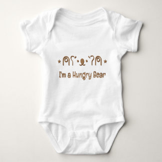 I'm a Hungry Teddy Bear Baby Bodysuit
