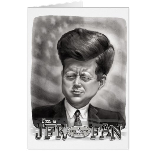 I'm a JFK Fan Cards (Front)