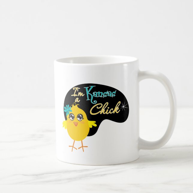 I'm a Kansas Chick Coffee Mug (Right)