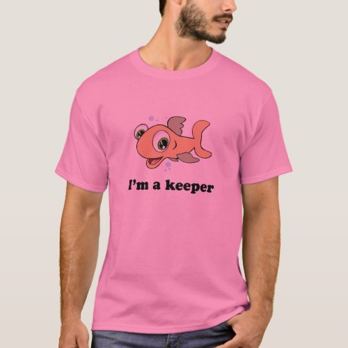 Im a keeper baby t_shirt
