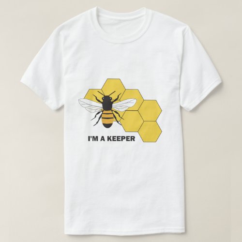 Im a Keeper Beekeeper Bee Bees Mens T_shirt