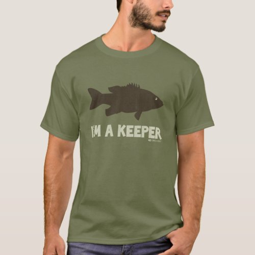 IM A KEEPER FISHING T_SHIRT