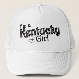 I'm a Kentucky Girl, Flower Ladies Baseball Cap
