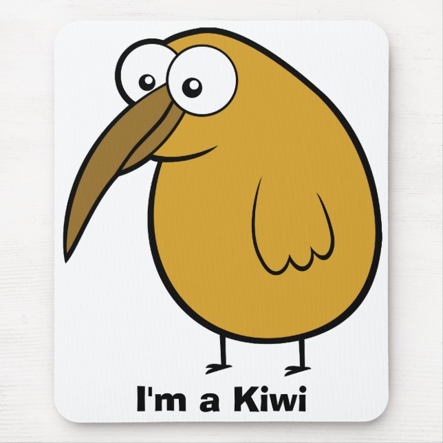 I'm a Kiwi Mouse Pad (Front)