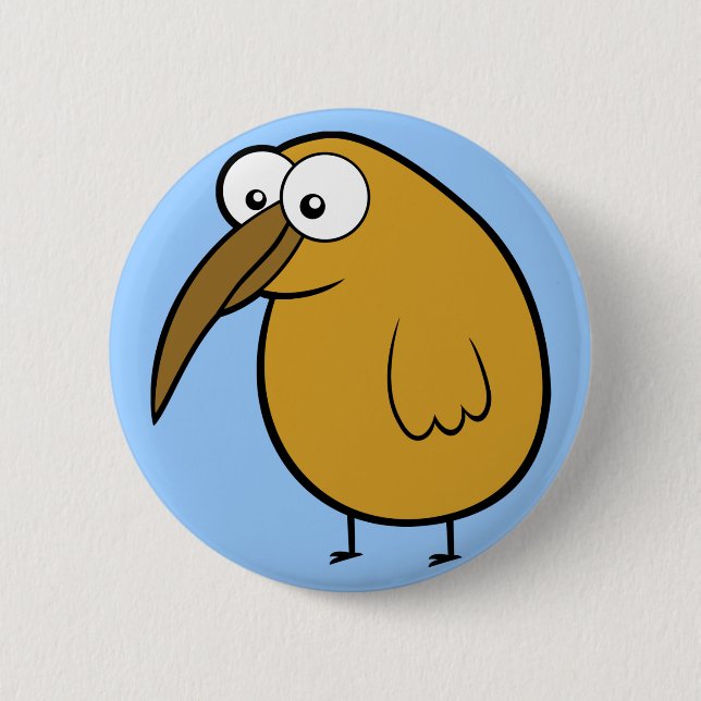I'm a Kiwi Pinback Button (Front)