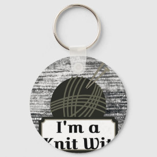 I'm a Knit Wit: A Creative Motivational Keychain