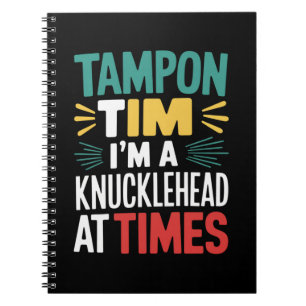 I'm A Knucklehead At Times Tim Walz Debate 2024 Notebook