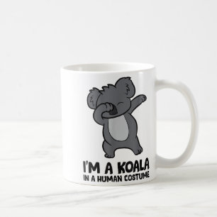 I'm A Koala In A Human Costume Funny Koala Coffee Mug