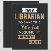I'm A Librarian (Front/Back)