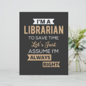 I'm A Librarian (Standing Front)