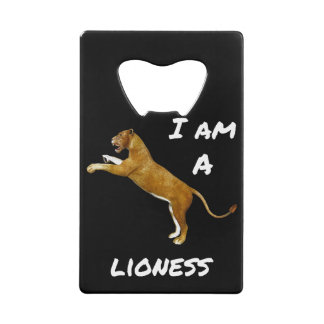 I'm a lion credit card bottle opener