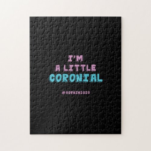 im a little coronial jigsaw puzzle