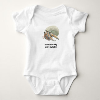 I'm a little crabby before my bottle Baby Bodysuit