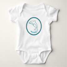 I'm a little... DOLPHIN! Baby Bodysuit