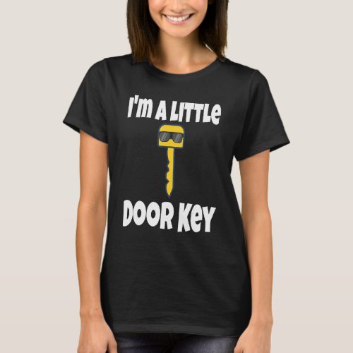 Im A Little Door Key Book Nerd Dork Dorky Pun Hum T_Shirt