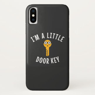 I'm a Little Door Key iPhone X Case