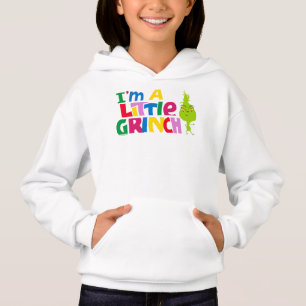 I'm a Little Grinch Colorful Graphic Hoodie