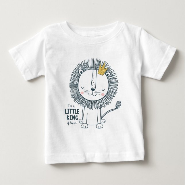 I'm A Little King Baby T-Shirt (Front)