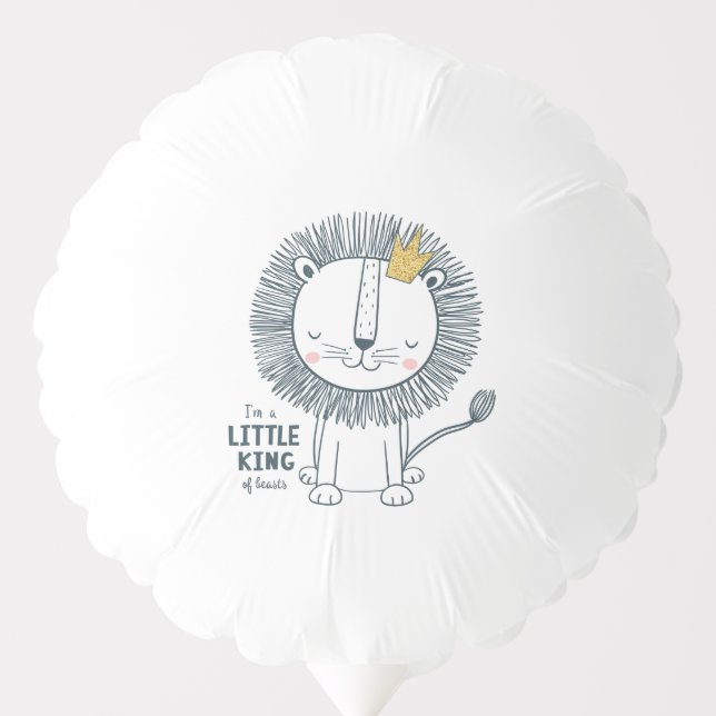 I'm A Little King Balloon (Front)