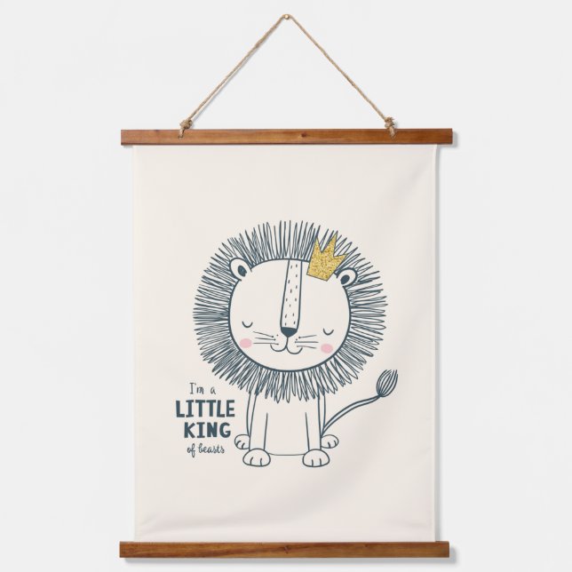 I'm A Little King Hanging Tapestry (Front)