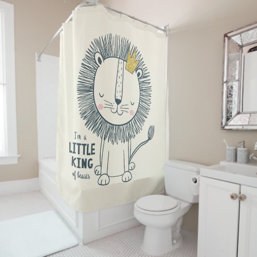 Im A Little King Shower Curtain