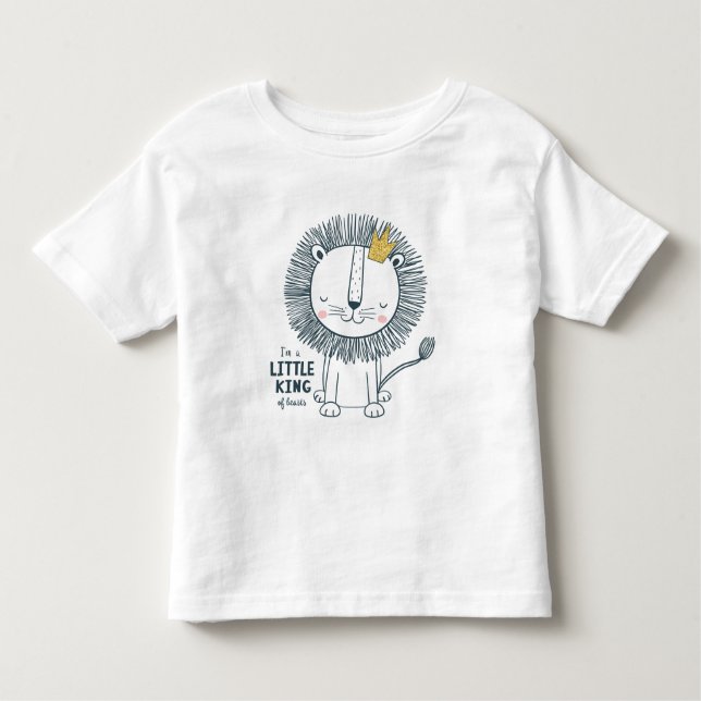 I'm A Little King Toddler T-shirt (Front)