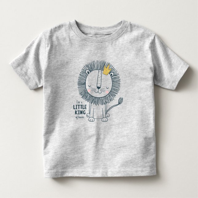 I'm A Little King Toddler T-shirt (Front)