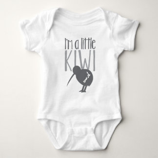 I'm a little kiwi with cute New Zealand bird Baby Bodysuit