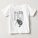I&#39;m A Little Kiwi With Cute New Zealand Bird Baby T-shirt at Zazzle