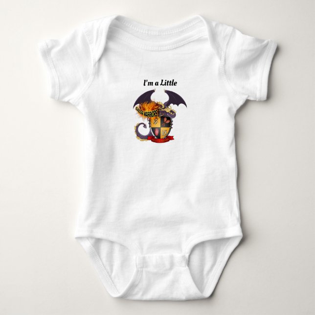 I'm a Little Salsa Warriors T-Shirt Baby Bodysuit (Front)