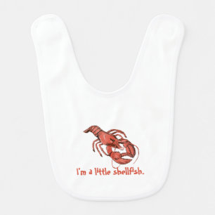 I'm a Little Shellfish Bib